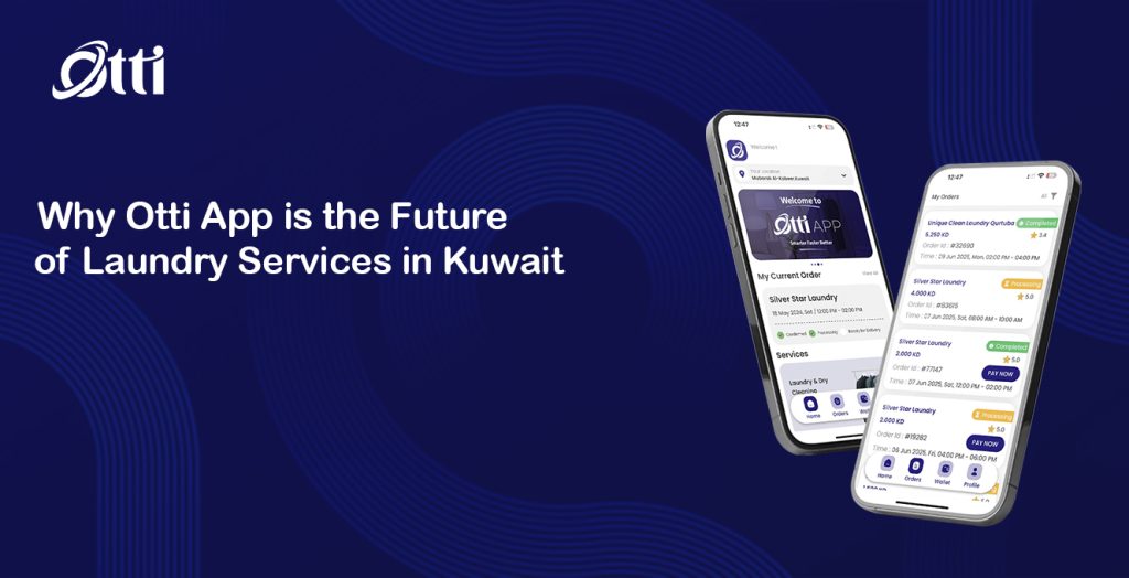 Stay relaxed… your laundry gets picked up from home with Otti.